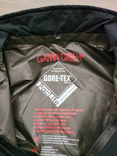 Galvin Green GoreTex Waterproof Half Zip Golf Jacket Mens XXL