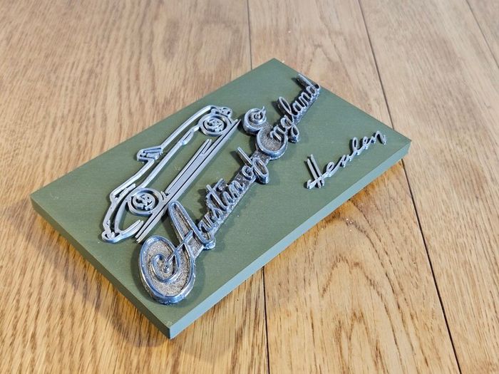 Vintage Austin Bootlid Badge