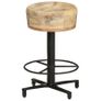 Bar Stools 2 pcs 52 cm Solid Mango Wood Image 3