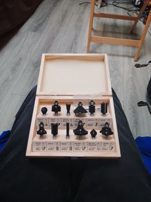 Router Bit Set 12 pieces