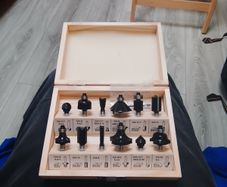 Router Bit Set 12 pieces