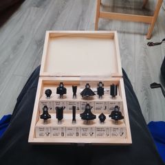 Router Bit Set 12 pieces