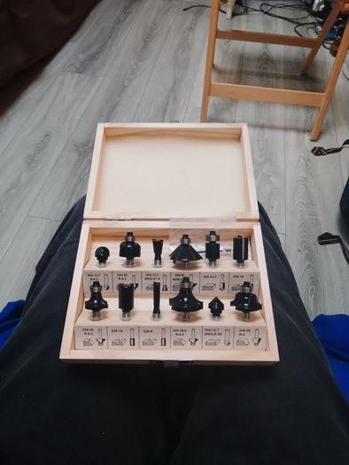 Router Bit Set 12 pieces
