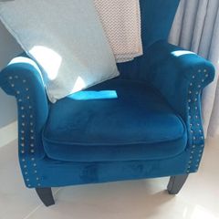 Small accent armchair