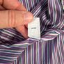 Ralph Lauren Button Down Shirt - Size XL -Striped Classic Fit - Purple Blue Image 10