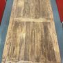 Rustic Solid Wood Trestle Coffee Table Image 3