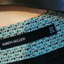 Karen millen cotton mix skirt UK 10 Image 2