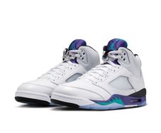 Nike Air Jordan 5 Retro OG "Grape" Sneakers (NEW)
