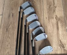 JBoss irons - graphite shafts - 3,4,5,7,8,9, PW, SW