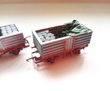 Model Railway Irish Bullied Wagons