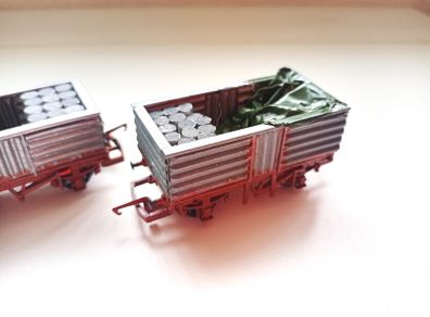 Model Railway Irish Bullied Wagons