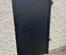 steel frame side gates