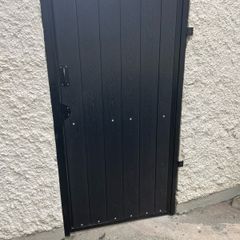 steel frame side gates