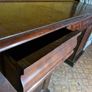Georgian or Regency period mahogany side board with wine racks Image 8