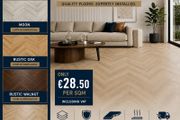 12mm AC5 Herringbone Laminate Flooring | Premium Quality