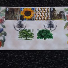 Great Britain Stamps : Tree and Leaf - First Day Cover , 2000