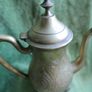 Vintage Old Antique brass tea pot  coffee pot Decorative Image 4
