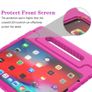 For Apple iPad Pro 11 2024 Kids Case Shockproof Cover With Stand Pink Image 5