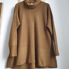Warehouse Turtle Neck Knitted Jumper Size Uk 10