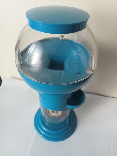 Vintage Looney Tunes Tasmanian Devil Manual Push Gumball Machine 1998