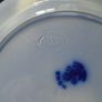 Antique Petrus Regout Blue Flow Ware Kong Pattern Plate Image 8