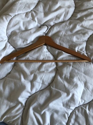 5 Wooden Clothes Hangers