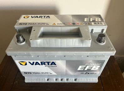 Auto starter battery VARTA 70Ah 12V 760A
