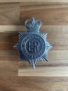 Sussex Constabulary Helmet Badge