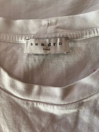 sandro cotton t-shirt