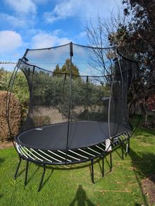 Springfree 13ft x 8ft Oval Trampoline (O92) - only 4 months old. As good as new