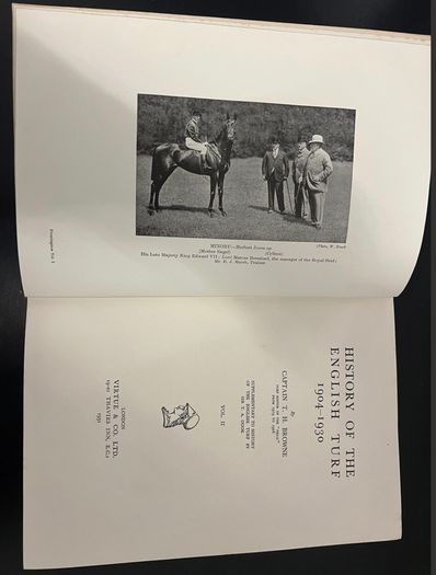 A History of the English Turf - 2 Volume Set