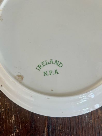 Vintage 1981 National Ploughing Association Golden Jubilee dinner plate