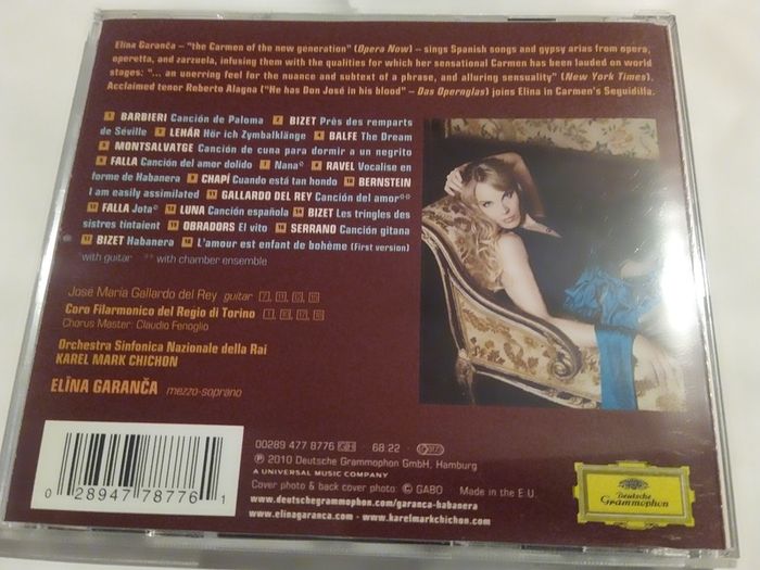 Elina Garanca - Habanera Cd