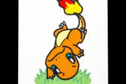 Charmander Taruka Card - Pokemon Center Japan Exclusive Japanese 2025