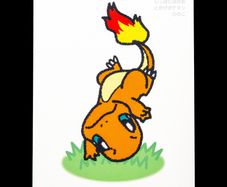 Charmander Taruka Card - Pokemon Center Japan Exclusive Japanese 2025