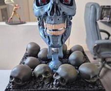 Terminator 2 Endo Skull Bust