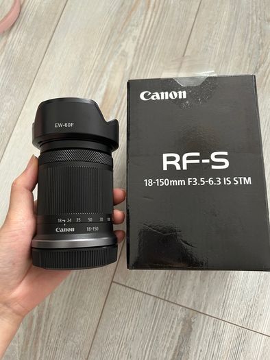 Canon RF-S 18-150mm Lens #Box #Hood #UV #8 Months Old
