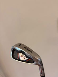 Wilson RX irons 6i-9i, SW, hybrid