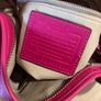 COACH Saddle Leather Satchel Bag Image 3