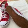 Canvas trainers. Sneakers Casual Red size 4 Image 6