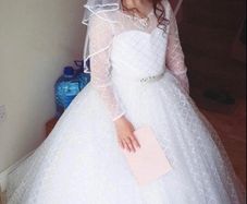 First holy communion dress
