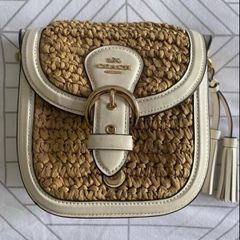 COACH Kleo 17 Signature Top Handle Crossbody Handbag