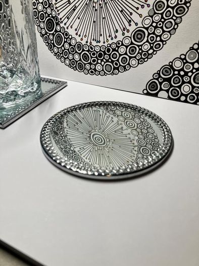 Mirror Coaster (set of 2 round or square)