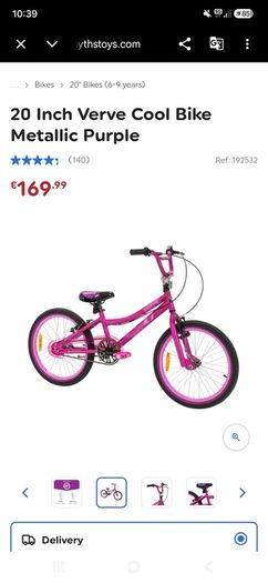 Girls 20" bike & helmet
