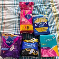 Mixed pads and tampons