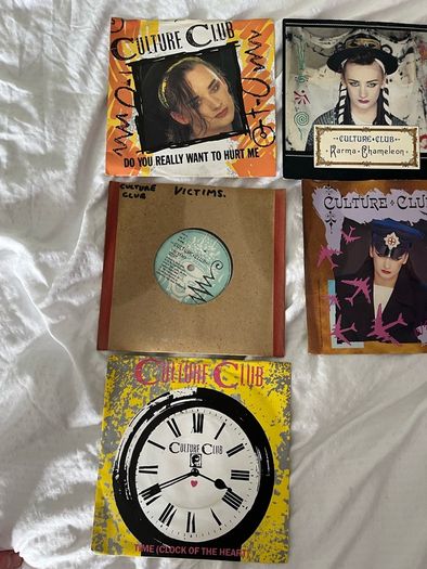 5x culture club 7" singles