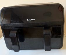 Salter 7L Dual Air Fryer with Divider (EK5872LDL)