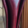RARE Vintage "Three Bags of Finland" Burgundy Genuine Leather Crossbody / Shoulder Bag Image 7
