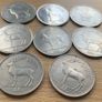 Ireland 1 pound date run 1990 to 2000 millenium 8 coin lot all nice grade Image 6