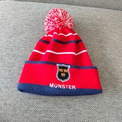 Munster Rugby hat cap adult size in very good condition FREE STANDARD POSTAGE INCLUDED
